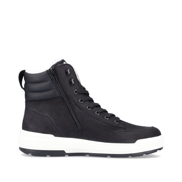 Rieker EVOLUTION Suede leather Men's boots| U0071 Ankle Boots - Black | Free Delivery
