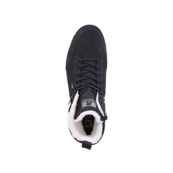 Rieker EVOLUTION Suede leather Men's boots| U0071 Ankle Boots - Black | Free Delivery
