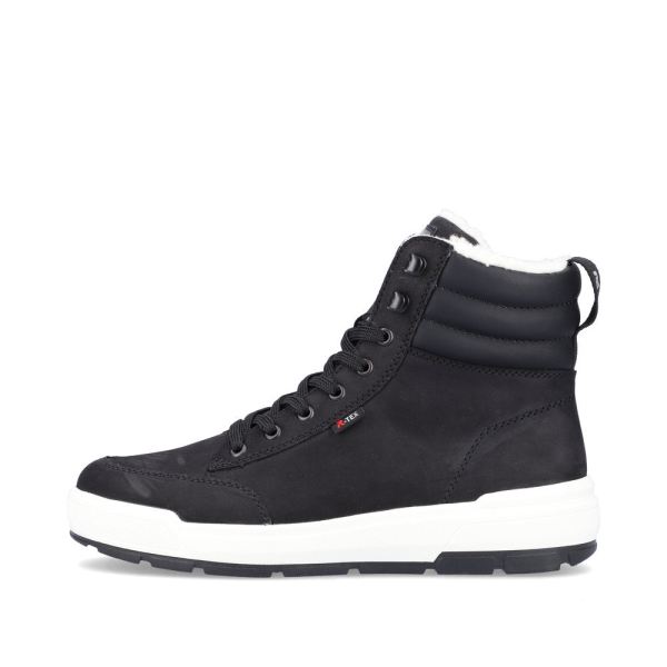 Rieker EVOLUTION Suede leather Men's boots| U0071 Ankle Boots - Black | Free Delivery