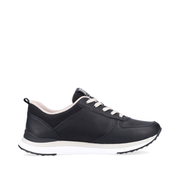 Rieker EVOLUTION Women's shoes | Style 42502 Athletic Lace-up - Black Combination | Free Delivery