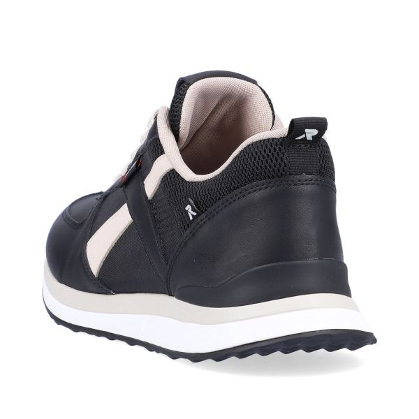 Rieker EVOLUTION Women's shoes | Style 42502 Athletic Lace-up - Black Combination | Free Delivery