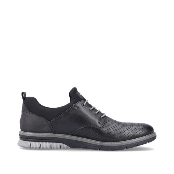 Rieker Men's shoes | Style 14450 Dress Slip-on - Black | Free Delivery