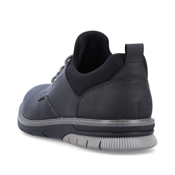 Rieker Men's shoes | Style 14450 Dress Slip-on - Black | Free Delivery