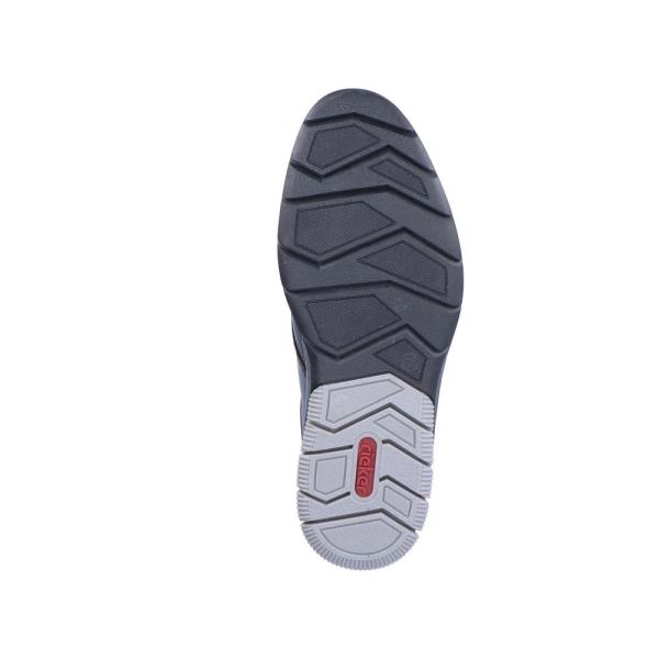 Rieker Men's shoes | Style 14450 Dress Slip-on - Black | Free Delivery