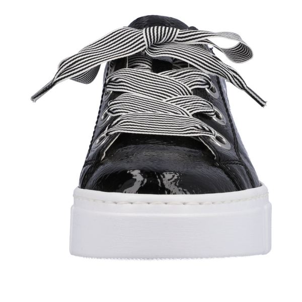 Rieker Women's shoes | Style N59A2 Athletic Lace-up - Black | Free Delivery