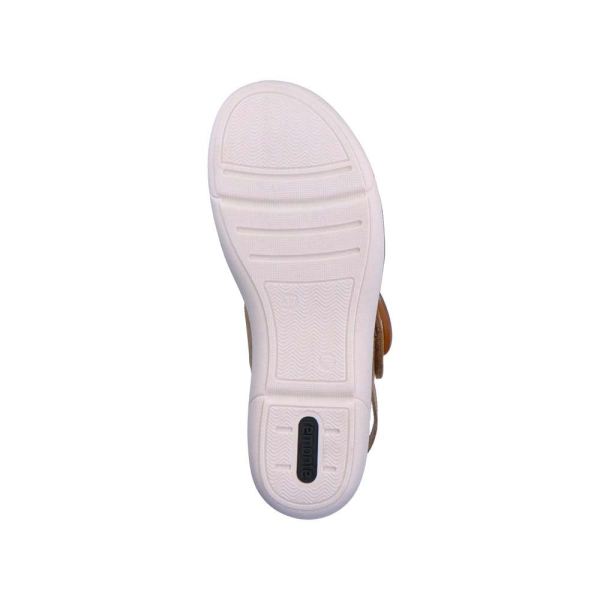 Remonte Women's sandals | Style R6853 Casual Sandal - Beige Combination | Free Delivery
