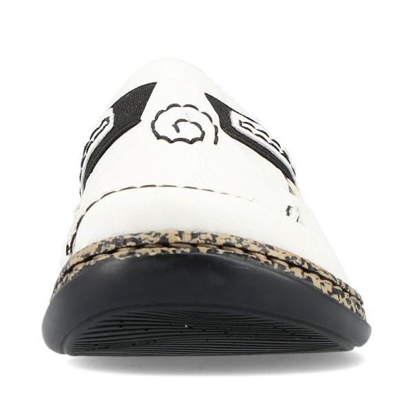 Rieker Women's shoes | Style 46393 Casual Clog - White | Free Delivery