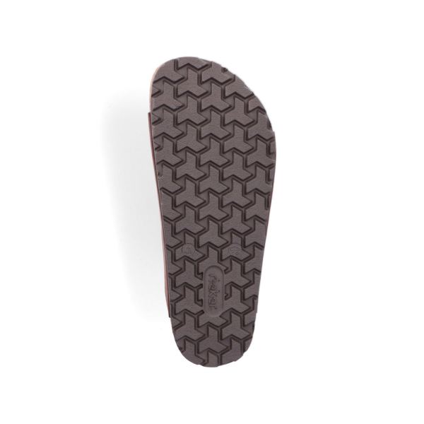 Rieker Men's sandals | Style 22150 Casual Mule - Brown | Free Delivery