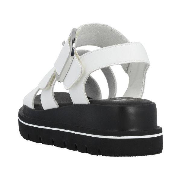 Rieker EVOLUTION Women's sandals | Style W1650 Casual Sandal - White | Free Delivery