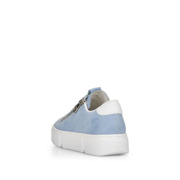 Rieker Women's shoes | Style N5952 Athletic Zipper - Blue | Free Delivery
