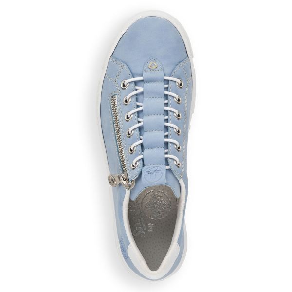 Rieker Women's shoes | Style N5952 Athletic Zipper - Blue | Free Delivery