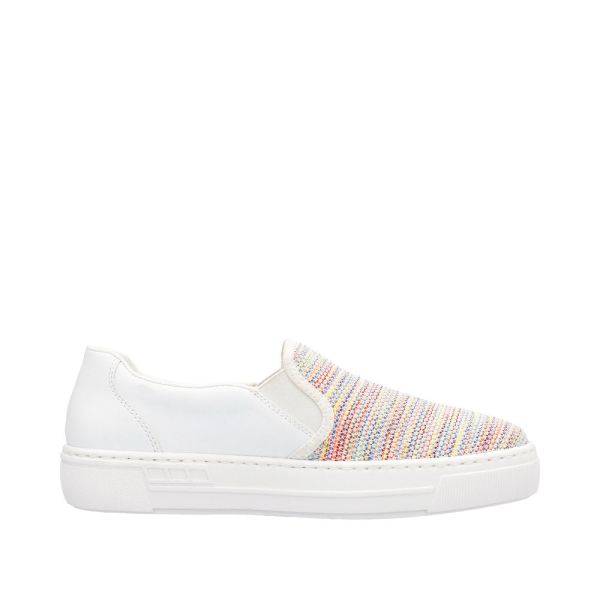 Rieker Women's shoes | Style L8854 Casual Slip-on - Multi | Free Delivery
