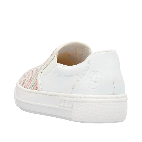 Rieker Women's shoes | Style L8854 Casual Slip-on - Multi | Free Delivery