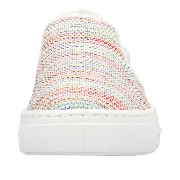 Rieker Women's shoes | Style L8854 Casual Slip-on - Multi | Free Delivery