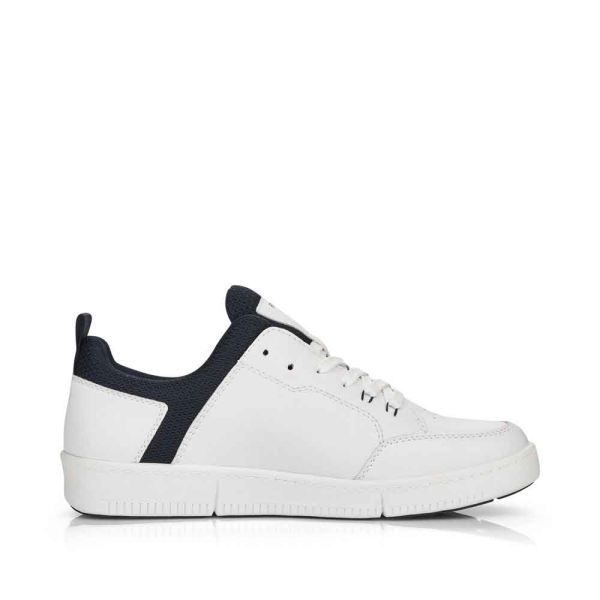 Rieker Men's shoes | Style B7110 Athletic Lace-up - White Combination | Free Delivery
