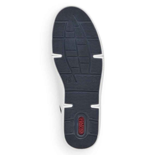 Rieker Men's shoes | Style B7110 Athletic Lace-up - White Combination | Free Delivery