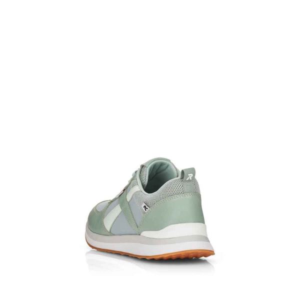 Rieker EVOLUTION Women's shoes | Style 42502 Athletic Lace-up - Green | Free Delivery