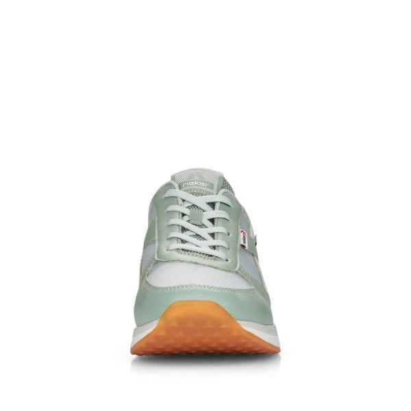 Rieker EVOLUTION Women's shoes | Style 42502 Athletic Lace-up - Green | Free Delivery