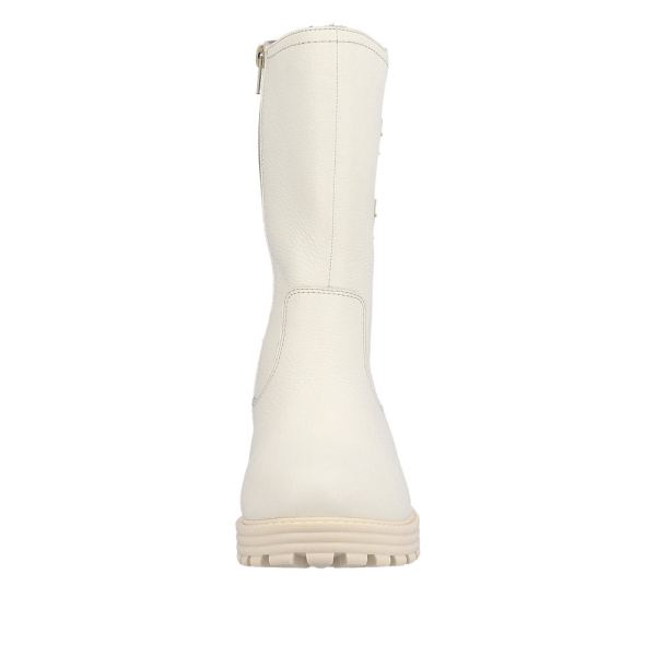 Remonte Leather Women's Mid Height Boots| D0W76 Mid-height Boots - White | Free Delivery