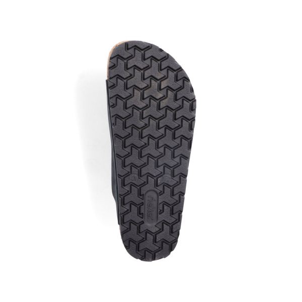 Rieker Men's sandals | Style 22190 Casual Mule - Black | Free Delivery