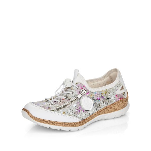 Rieker Women's shoes | Style N42V1 Athletic Slip-on - Multi | Free Delivery