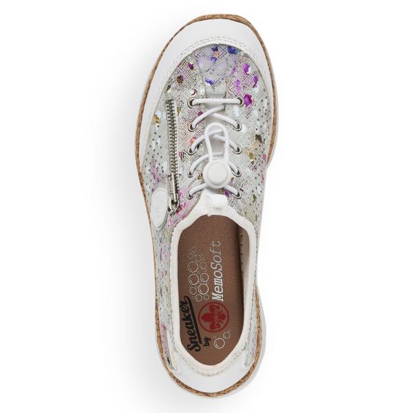Rieker Women's shoes | Style N42V1 Athletic Slip-on - Multi | Free Delivery