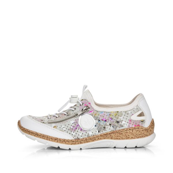 Rieker Women's shoes | Style N42V1 Athletic Slip-on - Multi | Free Delivery