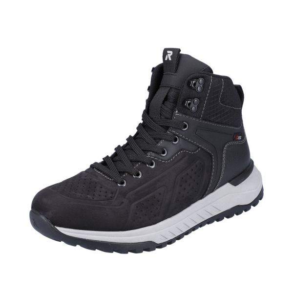 Rieker EVOLUTION Synthetic leather Men's boots| U0161 Ankle Boots - Black | Free Delivery