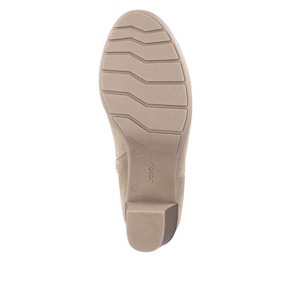 Rieker Synthetic Material Women's' Tall Boots| Y2255 Tall Boots - Beige | Free Delivery