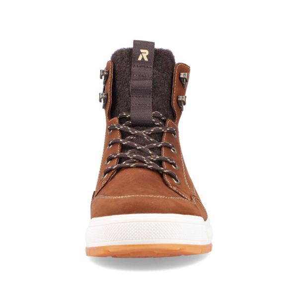 Rieker EVOLUTION Suede leather Men's boots| U0070 Ankle Boots - Brown | Free Delivery