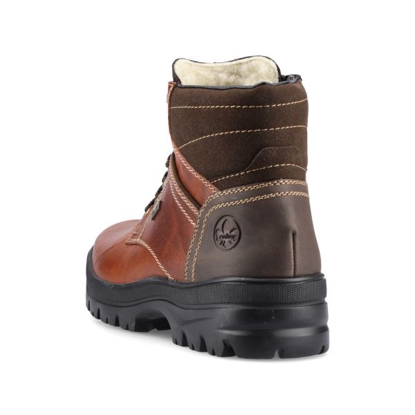 Rieker Leather Men's Boots| F5423-00 Ankle BootsFlip Grip - Brown | Free Delivery
