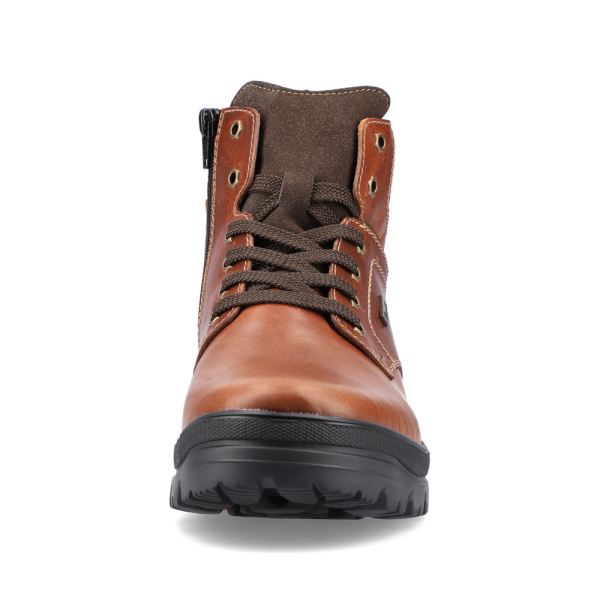 Rieker Leather Men's Boots| F5423-00 Ankle BootsFlip Grip - Brown | Free Delivery