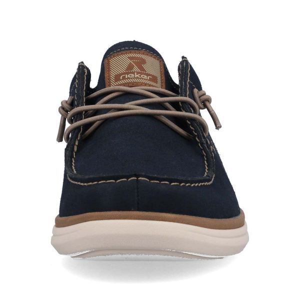 Rieker EVOLUTION Men's shoes | Style U0602 Casual Lace-up - Blue | Free Delivery