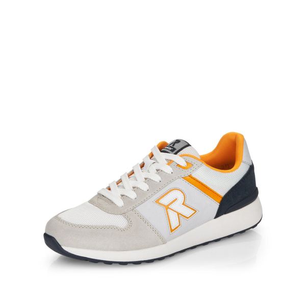Rieker EVOLUTION Men's shoes | Style 07601 Athletic Lace-up - Grey | Free Delivery