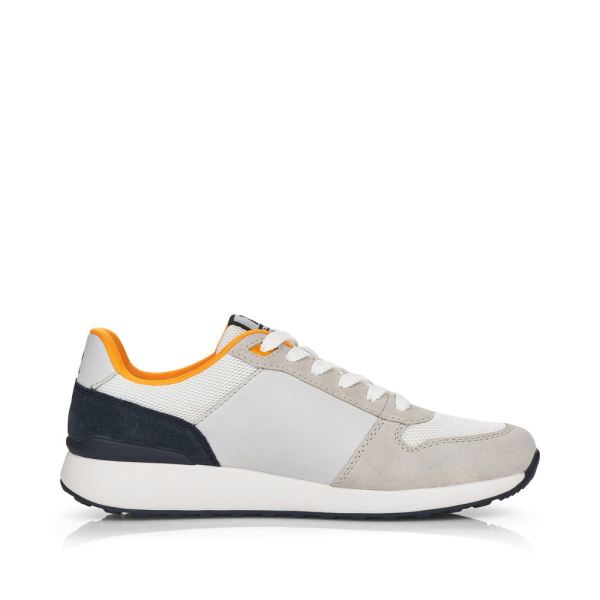 Rieker EVOLUTION Men's shoes | Style 07601 Athletic Lace-up - Grey | Free Delivery