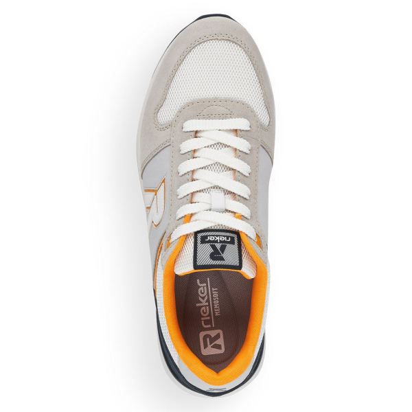 Rieker EVOLUTION Men's shoes | Style 07601 Athletic Lace-up - Grey | Free Delivery