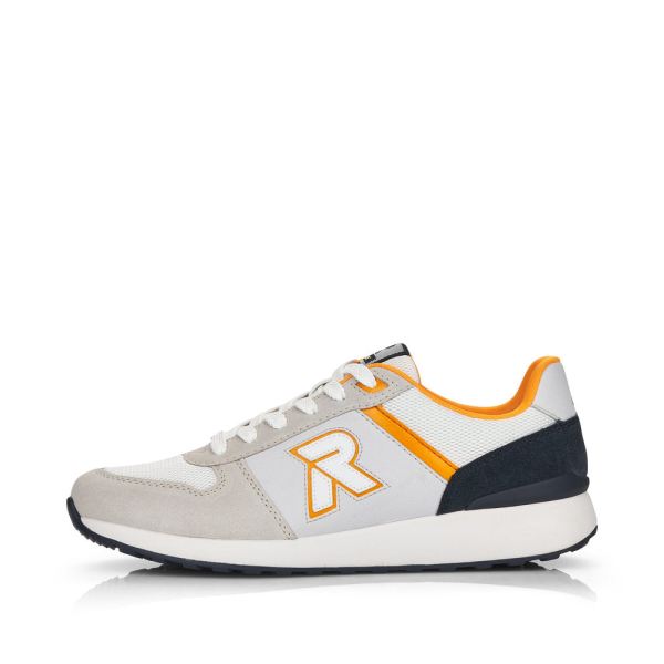 Rieker EVOLUTION Men's shoes | Style 07601 Athletic Lace-up - Grey | Free Delivery