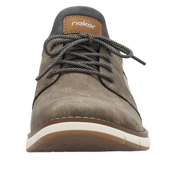 Rieker Men's shoes | Style 11351 Casual Slip-on - Brown | Free Delivery