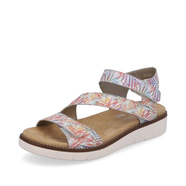 Remonte Women's sandals | Style D2050 Casual Sandal - Multi | Free Delivery