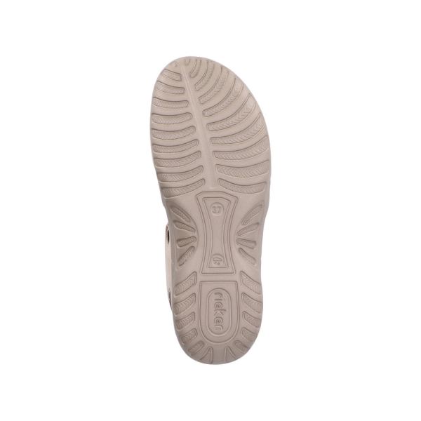 Rieker Women's sandals | Style 64870 Athletic Sandal - Beige | Free Delivery