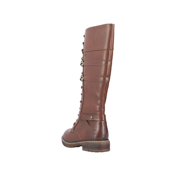 Rieker Synthetic Material Women's' Tall Boots| 94732-14 Tall Boots - Brown | Free Delivery