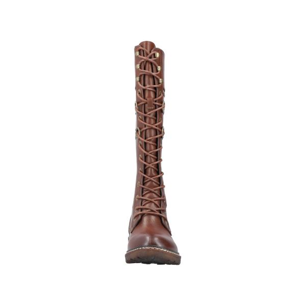 Rieker Synthetic Material Women's' Tall Boots| 94732-14 Tall Boots - Brown | Free Delivery