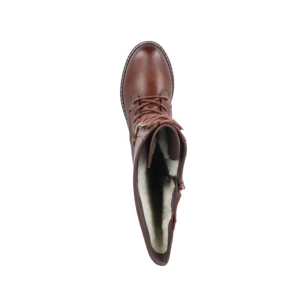 Rieker Synthetic Material Women's' Tall Boots| 94732-14 Tall Boots - Brown | Free Delivery