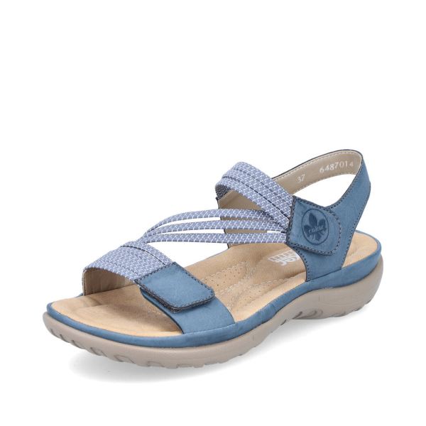 Rieker Women's sandals | Style 64870 Athletic Sandal - Blue | Free Delivery