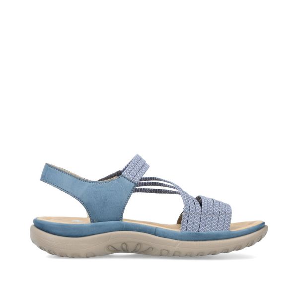 Rieker Women's sandals | Style 64870 Athletic Sandal - Blue | Free Delivery