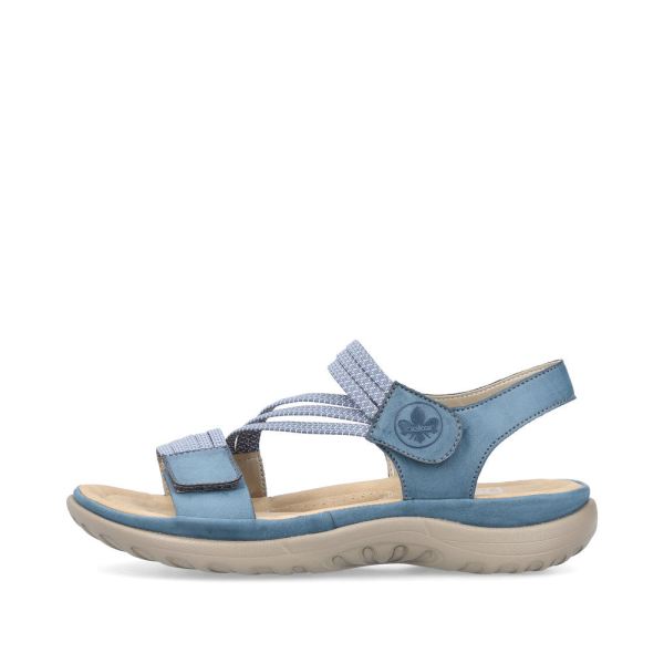 Rieker Women's sandals | Style 64870 Athletic Sandal - Blue | Free Delivery