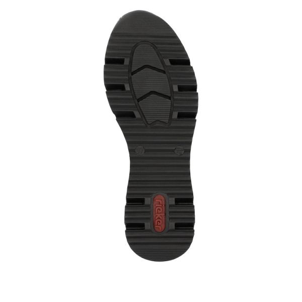 Rieker Women's shoes | Style N6360 Athletic Zipper - White Combination | Free Delivery