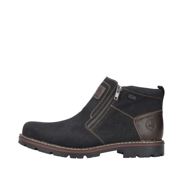 Rieker Synthetic Material Men's Boots| 37770 Ankle Boots - Black | Free Delivery