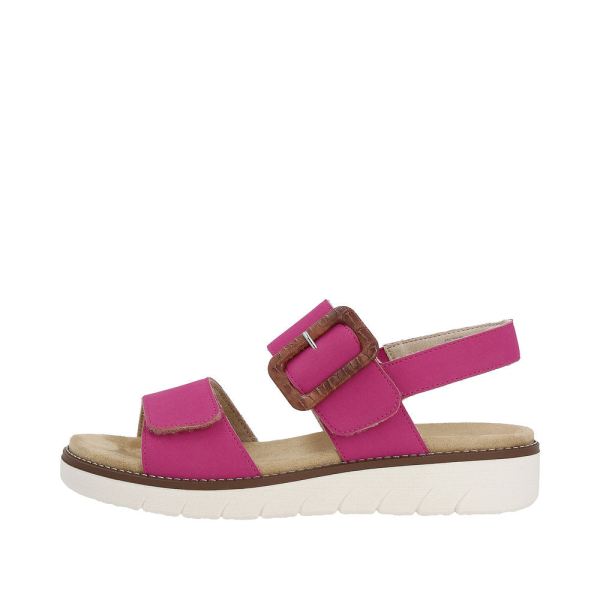 Remonte Women's sandals | Style D2067 Casual Sandal - Pink | Free Delivery
