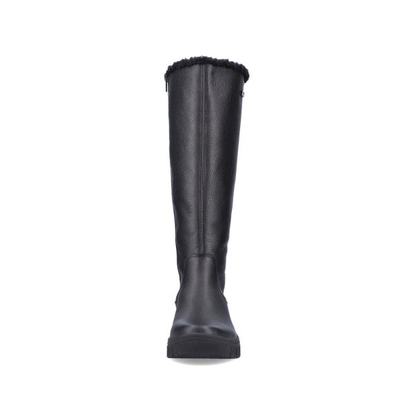 Remonte Leather Women's Tall Boots| D0E73 Tall Boots - Black | Free Delivery